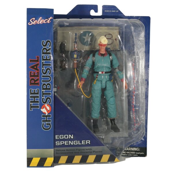 Egon Spengler - The Real Ghostbusters Diamond Select - MOC