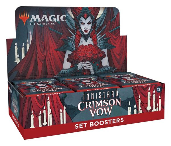 Innistrad: Crimson Vow - Set Booster Display - MtG Magic the Gathering - englisch