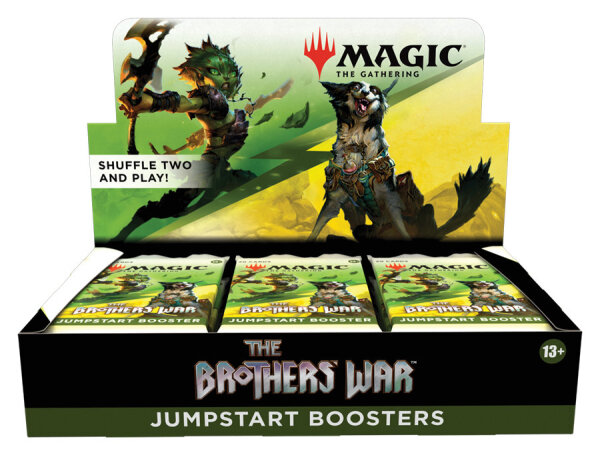 The Brothers War - Jumpstart Booster Display - MtG Magic the Gathering - englisch