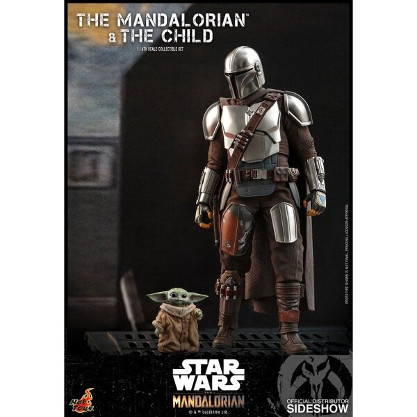 The Mandalorian & The Child Deluxe TMS014- 1/6 - Hot Toys Star Wars - MIB