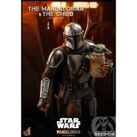 The Mandalorian & The Child Deluxe TMS014- 1/6 - Hot...