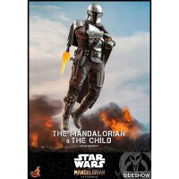 The Mandalorian & The Child Deluxe TMS014- 1/6 - Hot Toys Star Wars - MIB