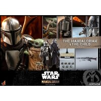 The Mandalorian & The Child Deluxe TMS014- 1/6 - Hot Toys Star Wars - MIB