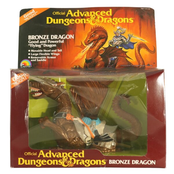 Bronze Dragon - AD&D Advanced Dungeons & Dragons LJN / TSR - MIB