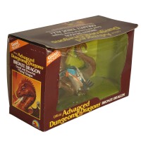 Bronze Dragon - AD&D Advanced Dungeons & Dragons LJN / TSR - MIB