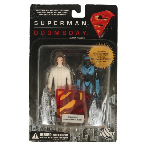 Lex Luther & Supermans Robot - Superman Doomsday - MOC