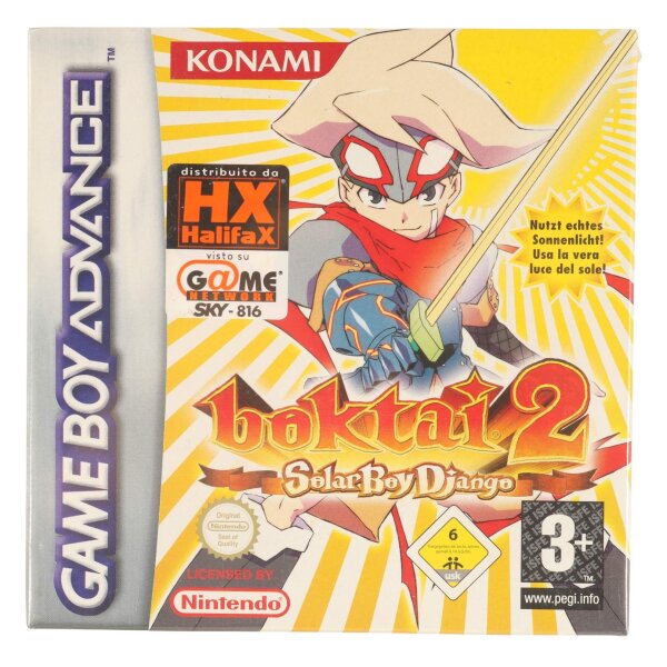 Boktai 2 Solar Boy Django - Nintendo Gameboy Advance - neu sealed