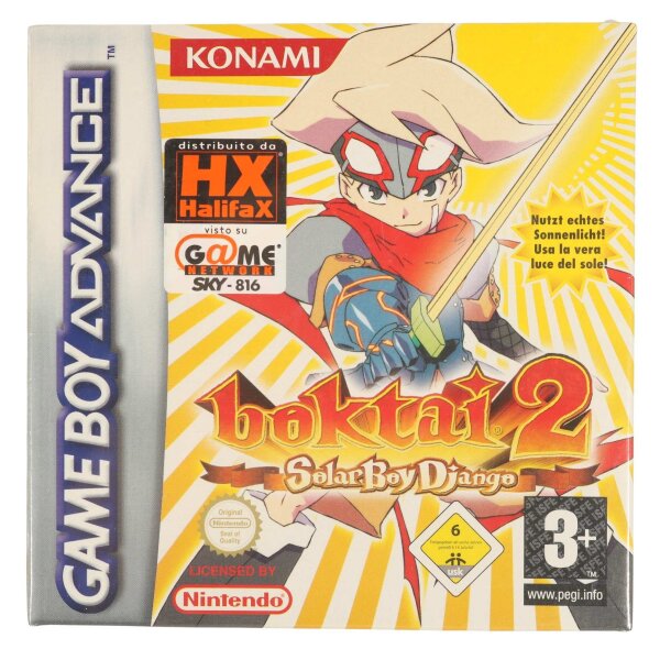 Boktai 2 Solar Boy Django - Nintendo Gameboy Advance - neu sealed #2
