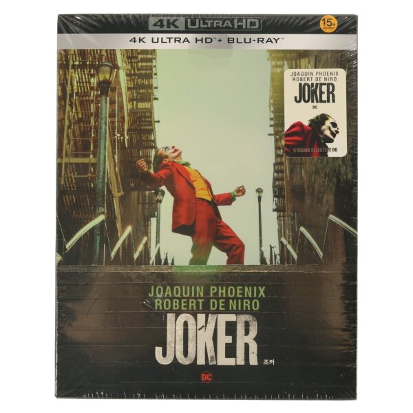 Joker - Steelbook Full Slip UMania - 4K Blu-Ray + Blu-Ray  - neu sealed