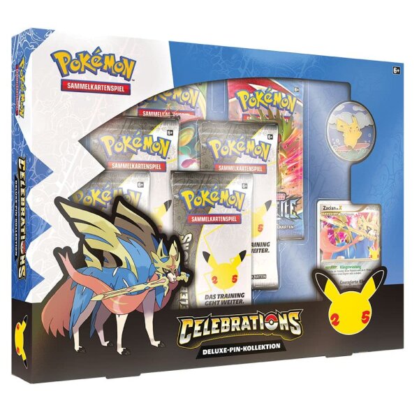 Deluxe Pin Kollektion - Celebrations - deutsch - Pokemon TCG