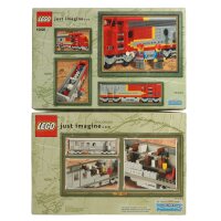 LEGO 10020 & 10025 Santa Fe Super Chief & Cars -...