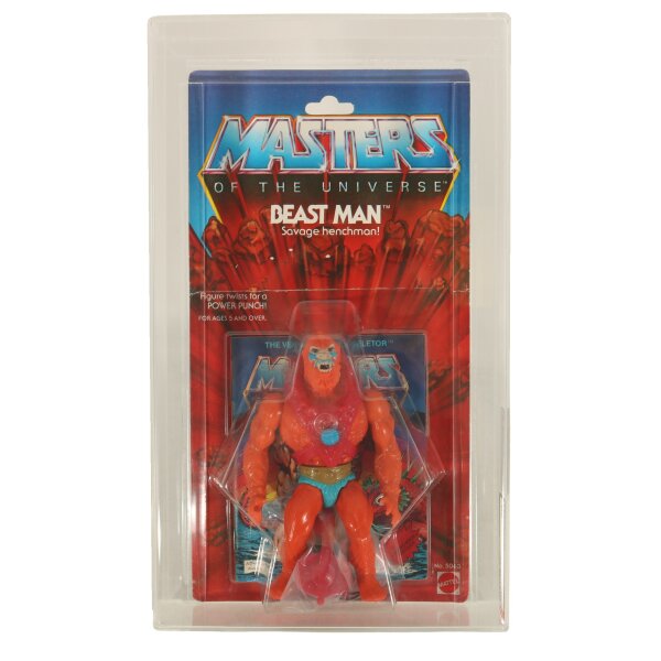 Beast Man - Vintage MOTU / Masters of the Universe - US 8 Back MOC AFA 60