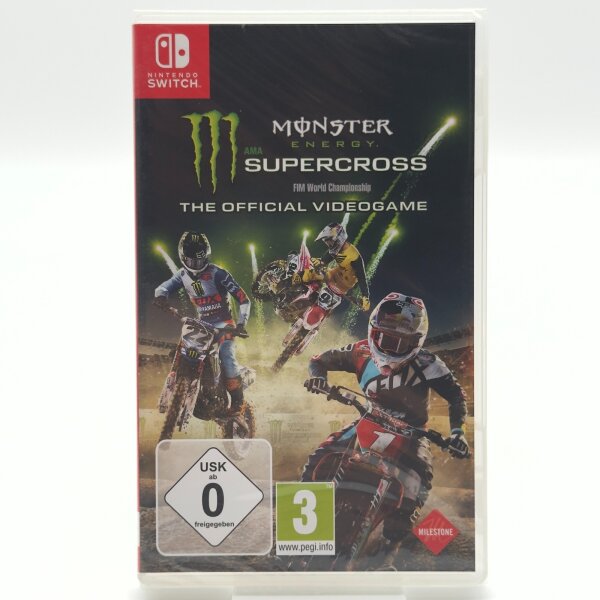 Monster Energy - Supercross - Nintendo Switch - neu sealed