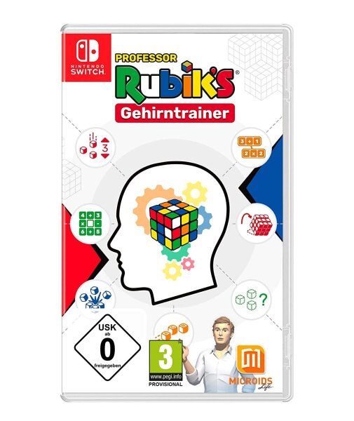 Professor Rubiks Gehirntrainer - Nintendo Switch - neu sealed