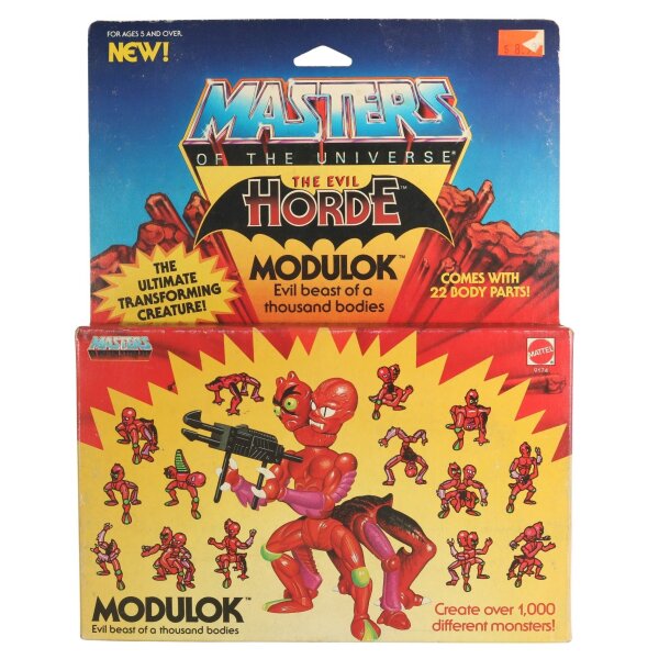 Modulok - Vintage MOTU / Masters of the Universe - US New Logo MISB