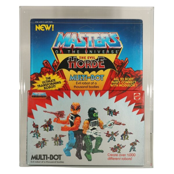 Multi-Bot - Vintage MOTU / Masters of the Universe - US New Logo MISB AFA U85 NM+