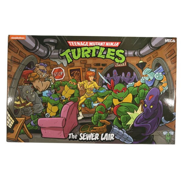 The Sewer Lair - TMNT / Teenage Mutant Ninja Turtles - NECA - MISB