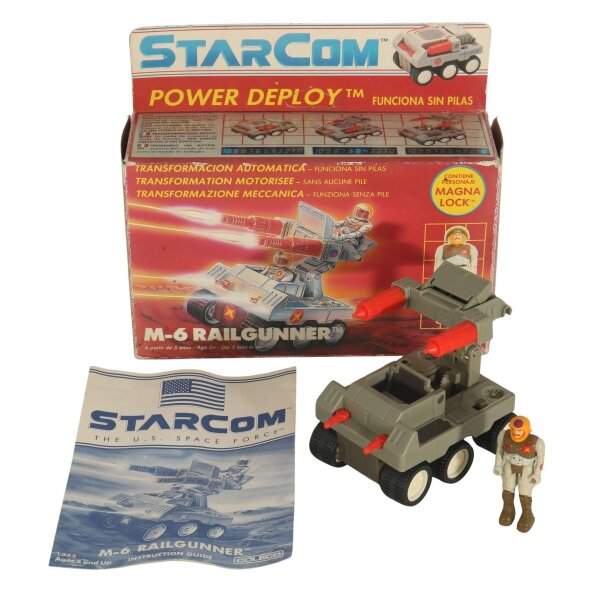 M-6 Railgunner - Starcom - lose / komplett inkl. Box / MIB