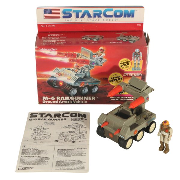 M-6 Railgunner - Starcom - lose / komplett inkl. Box / MIB