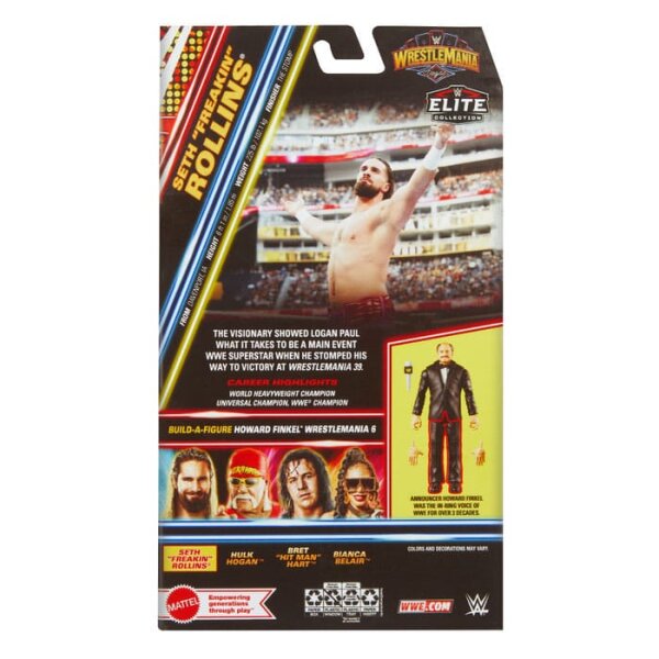 Seth "Freakin" Rollins  - WWF / WWE Elite Collection Wrestlemania Vegas - MISB