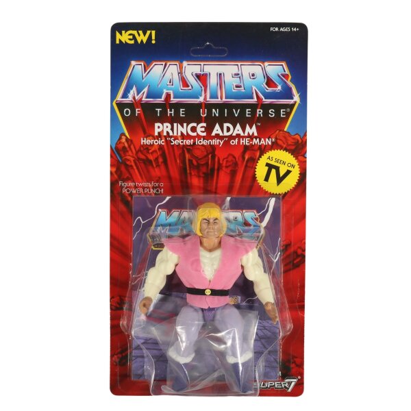Prince Adam - Masters of the Universe / MotU Vintage Collection Super 7 - MOC
