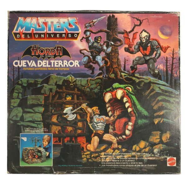 Fright Zone (Spain) - Vintage MotU / Masters of the Universe Euro Box - MISB