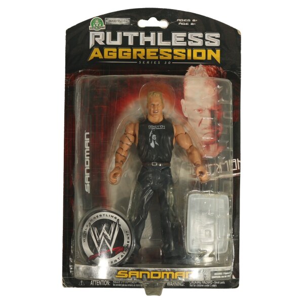 Sandman - WWF / WWE Ruthless Aggression Series 30 - MOC
