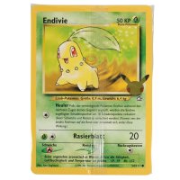 Pokemon 25th Anniversary - Johto Erste Partner-Promokarte - Oversized Endivie