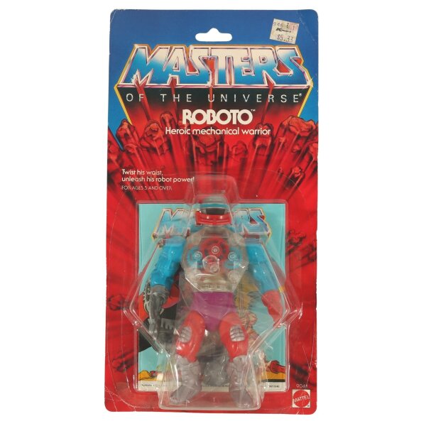 Roboto - MOTU / Masters of the Universe Vintage - US 12 Back MOC