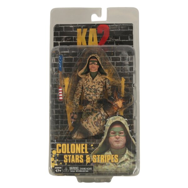 Colonel Stars & Stripes - Kick Ass 2 NECA - MOC