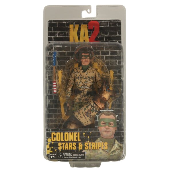 Colonel Stars & Stripes - Kick Ass 2 NECA - MOC