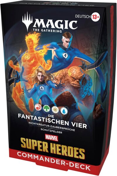 Marvel Super Heroes - Die Fantastischen Vier Commander Deck - MtG Magic the Gathering - deutsch