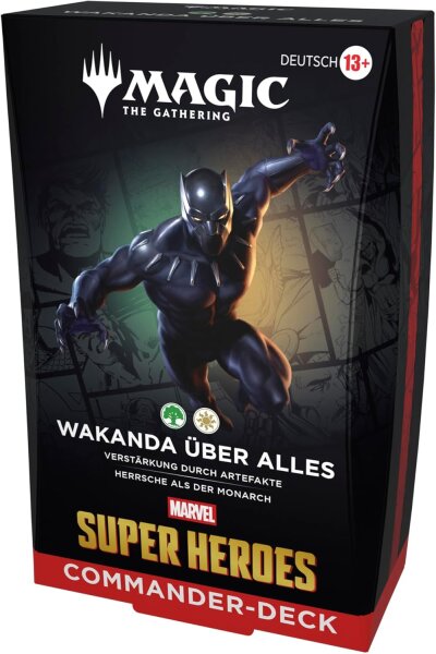 Marvel Super Heroes - Wakanda über Alles! Commander Deck - MtG Magic the Gathering - deutsch