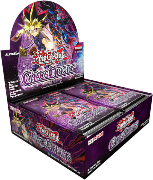 Chaos Origins - Booster Display - 1. Auflage - Yu-Gi-Oh! - deutsch - neu sealed