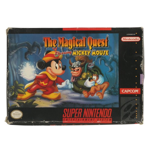 The Magical Quest Starring Mickey Mouse - US Super Nintendo SNES - gebraucht