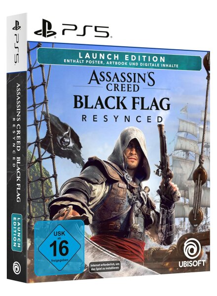 Assassin’s Creed Black Flag Resynced Launch Edition - Sony Playstation 5 PS5 - neu sealed