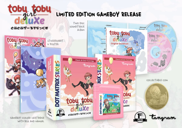 Tobu Tobu Girl Deluxe JP-style Limited Edition - Nintendo Gameboy - neu