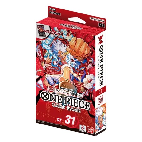 One Piece - Starter Deck - Red Monkey.D.Luffy  ST31 - englisch - neu / sealed
