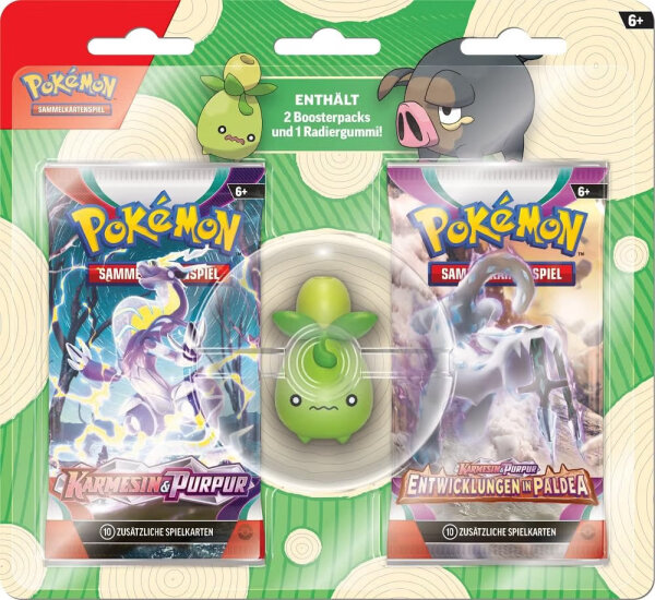 Back to School Radiergummi Olini deutsch - Pokemon TCG