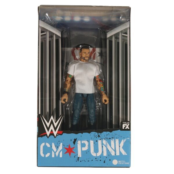 CM Punk - WWF / WWE Mattel Creations - MIB