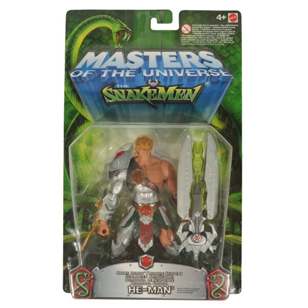 Snake Armor He-Man - MOTU 200X  vs. Snakemen / Masters of the Universe - MOC