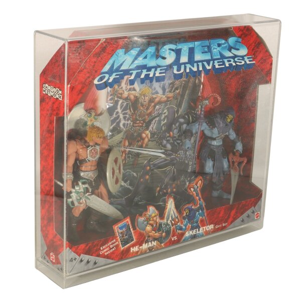 He-Man vs. Skeletor Gift Set - MOTU 200X /  Masters of the Universe - MIB + Case