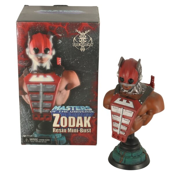 Zodak - Resin Mini-Bust - MotU / Masters of the Universe - MIB