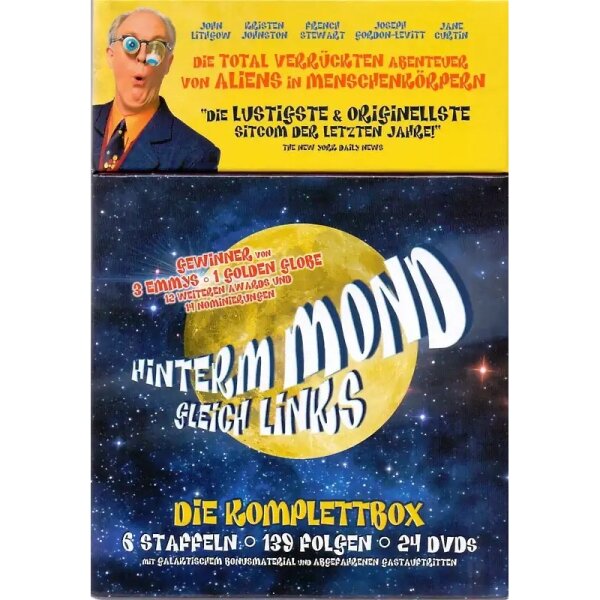Hinterm Mond gleich links - Die komplette Serie (24 DVDs) - DVD - gebraucht