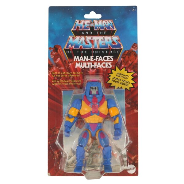 Man-E-Faces Doppellogo - MotU Origins / Masters of the Universe - MOC