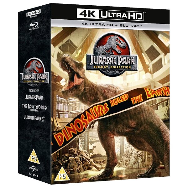 Jurassic Park Trilogy Collection - 4K Blu-Ray - gebraucht