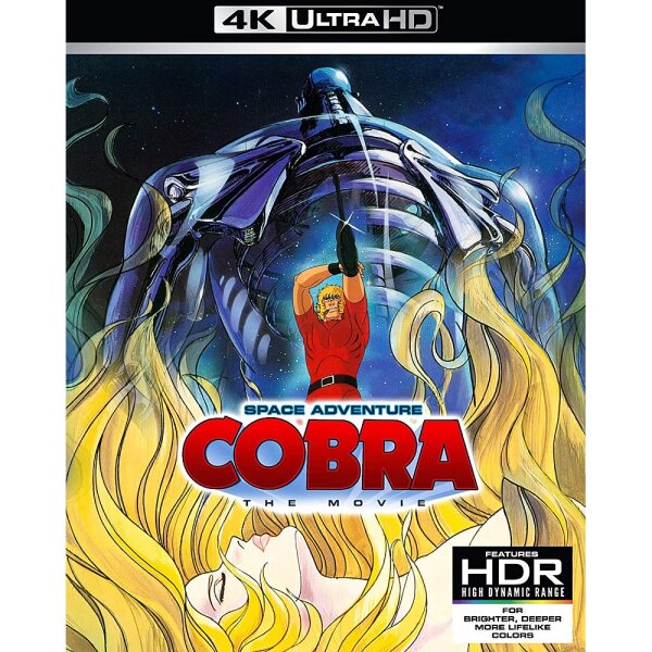 Space Adventure Cobra - The Movie - 4K Blu-Ray - englisch - gebraucht