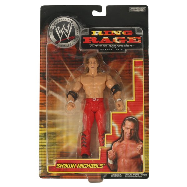 Shawn Michaels - WWF / WWE Ruthless Aggression Ring Rage Series 16.5 - MOC