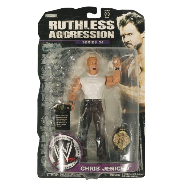 Chris Jericho - WWF / WWE Ruthless Aggression Series 34 - MOC