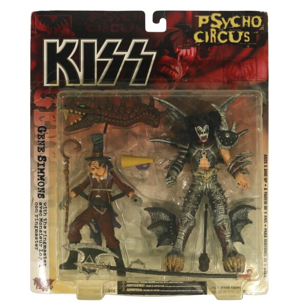 Gene Simmons - Kiss Psycho Circus McFarlane - MOC
